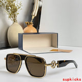 Angled view of Louis Vuitton unisex sunglasses