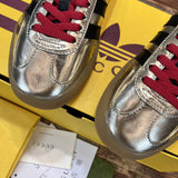 Gucci all-black luxury sneakers view 5 everyday casual design