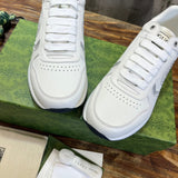 Gucci classic monochrome luxury sneakers view 5 everyday casual design
