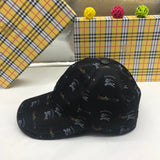 Front view of Burberry unisex cap