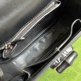 Top view of chic modern women's handbag – women's luxury handbag