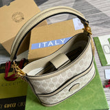 Top view of signature refined women's handbag – women's luxury handbag