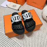 Hermes sandals Style 215 - side profile detail