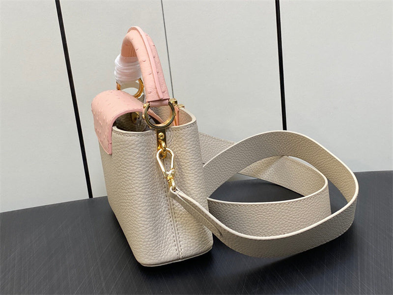  Tailored top-handle bag front view 7