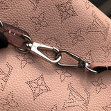 Front view of elevated signature women's handbag – women's statement bag