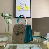 Classic Premium PU Leather Handbag - Premium Craftsmanship Detailing | Women's Premium Handbag #1719 - texture close-up (image 9) of designer-inspired handbag