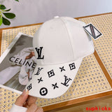 Close-up detail view of Louis Vuitton unisex cap