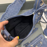 Structured Vegan Leather Handbag - Versatile Everyday Design | Women's Designer-Inspired Purse #357 - styled full view (image 7) of designer-inspired handbag