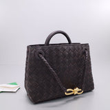 Timeless Premium PU Leather Handbag - Smooth Faux-Leather Exterior | Women's Everyday Carry Handbag #1565 - styled full view (image 7) of designer-inspired handbag