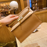  Classic top-handle bag carried on shoulder