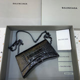 Effortless Faux Leather Handbag - Refined Silhouette | Women's Statement Accessory #470 - texture close-up (image 9) of designer-inspired handbag