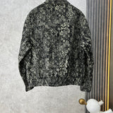 Side profile of Louis Vuitton luxury clothing with runway-inspired design