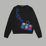 Side profile of Louis Vuitton luxury clothing with tailored silhouette
