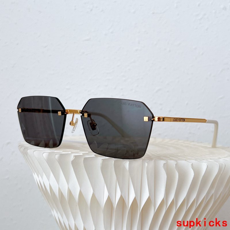 Front view of Louis Vuitton unisex sunglasses