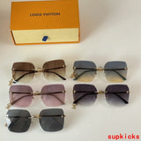 Lifestyle view of Louis Vuitton unisex sunglasses