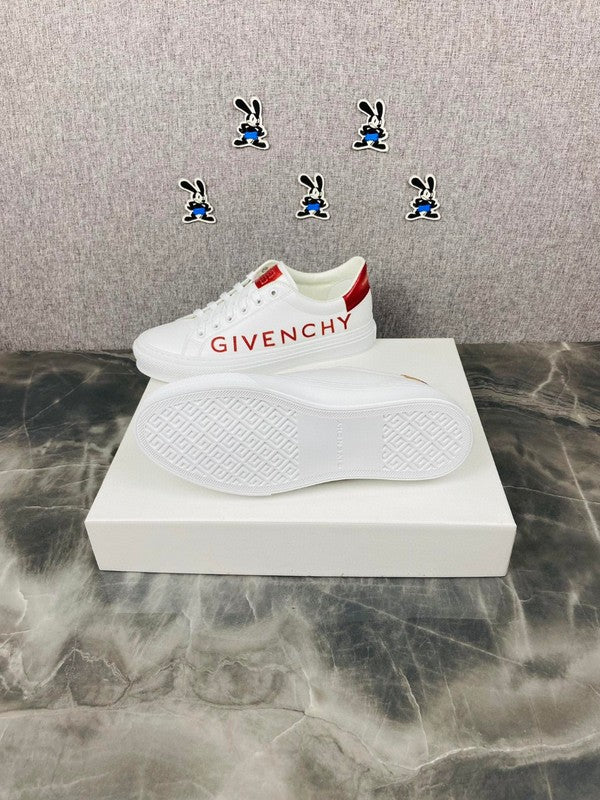 Givenchy Burgundy Slingback Heels - Side Profile View