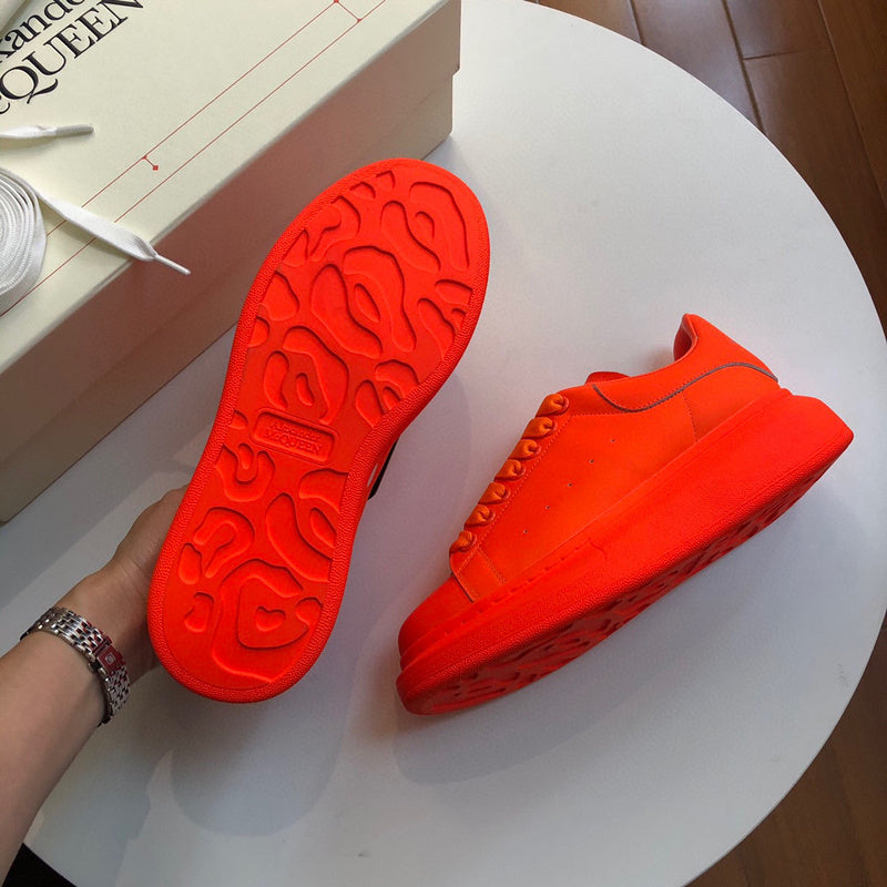 Alexander McQueen bold contrast luxury sneakers view 5 sleek tonal finish