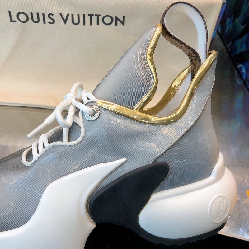 Louis Vuitton luxury shoes back view — premium authentic designer style