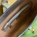 Front view of premium classic women's handbag – women's designer-style accessory