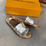 Louis Vuitton shoes Style 271 - close-up of luxury comfort fit