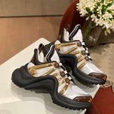 Louis Vuitton shoes Style 280 - top view showing design