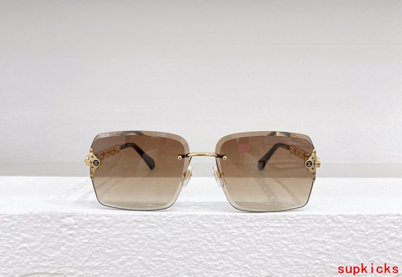 Front view of Louis Vuitton unisex sunglasses