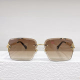 Front view of Louis Vuitton unisex sunglasses