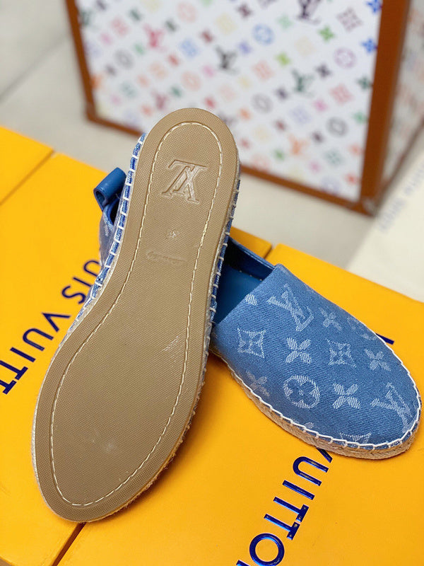 Louis Vuitton luxury shoes close-up — premium authentic designer style