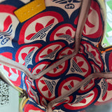 Back view of elevated modern women's handbag – women's designer-style accessory