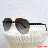 Side view of Louis Vuitton unisex sunglasses