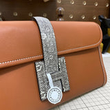 Close-up detail of fluid bag design