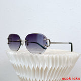 Angled view of Cartier unisex sunglasses