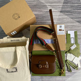 Interior view of premium classic women's handbag – women's statement bag