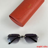 Side view of Cartier unisex sunglasses