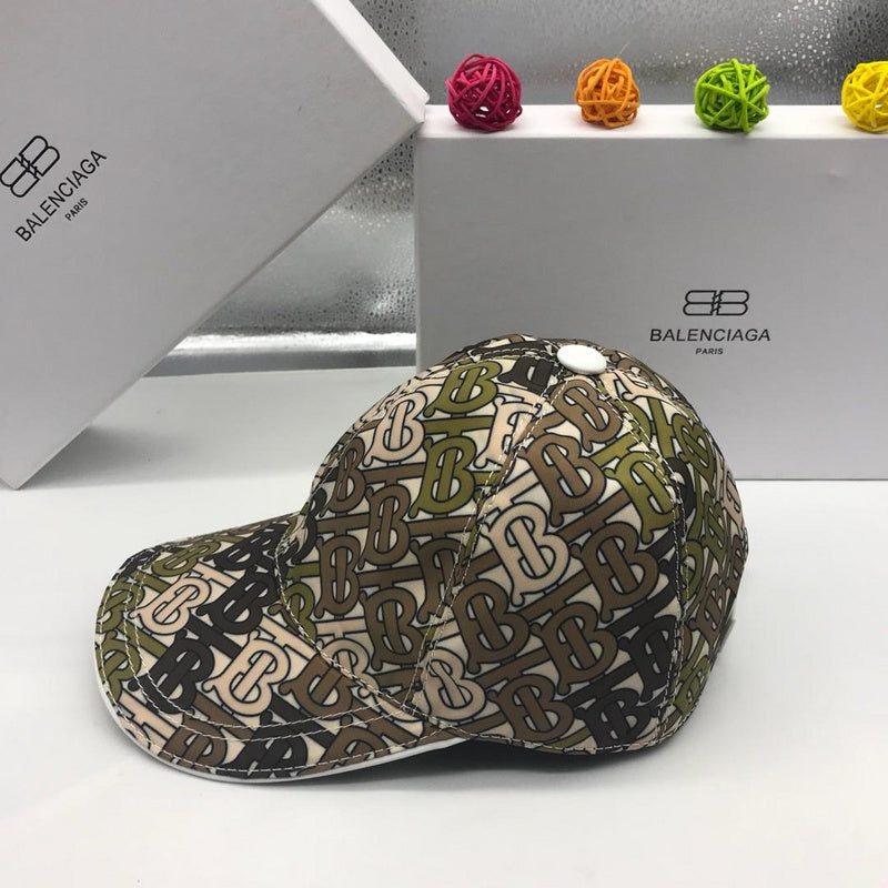 Side view of Burberry unisex cap