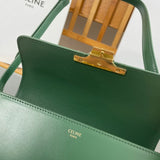 Interior view of sleek classic women's handbag – women's everyday handbag