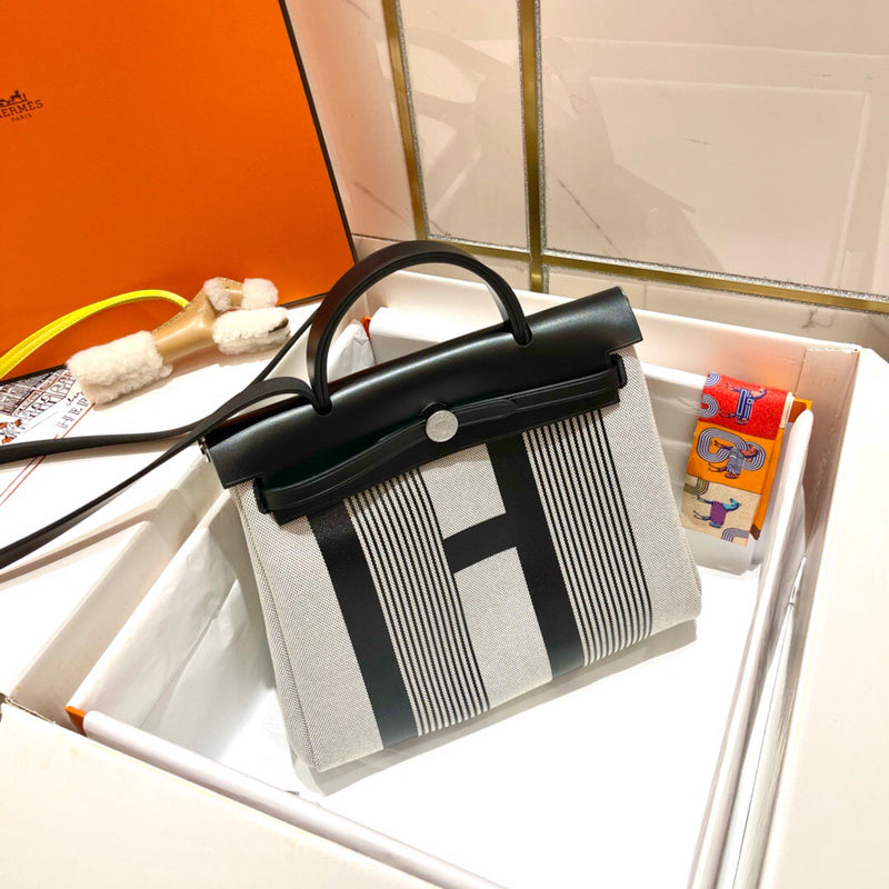 Close-up detail of polished bag design