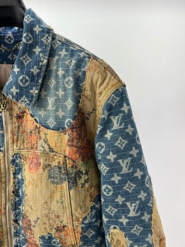 Full styled look of Louis Vuitton luxury clothing with contemporary cut