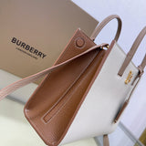 Refined Vegan Leather Handbag - Smooth Faux-Leather Exterior | Women's Premium Handbag #1092 - hardware and detail close-up (image 5) of designer-inspired handbag
