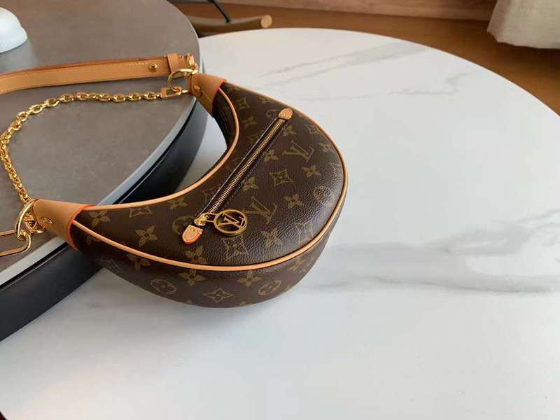 Close-up detail of sleek classic women's handbag – women's designer-style accessory