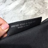 Statement Faux Leather Handbag - Smooth Faux-Leather Exterior | Women's Fashion Handbag #764 - texture close-up (image 9) of designer-inspired handbag