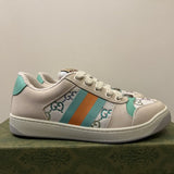 Gucci stone beige luxury sneakers view 7 chunky sole construction