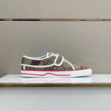 Gucci neutral cream luxury sneakers view 9 sleek tonal finish