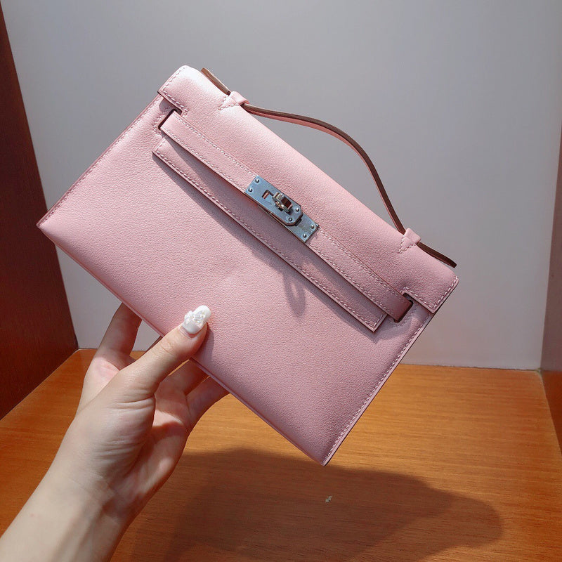 Tailored bag shown from front angle