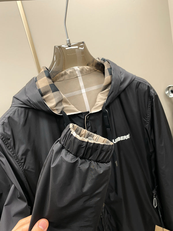 Burberry clothing back view — premium authentic designer style