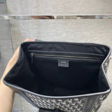 Top view of sleek refined women's handbag – women's designer-style accessory