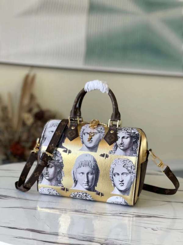 Front view of modern structured women's handbag – women's premium purse