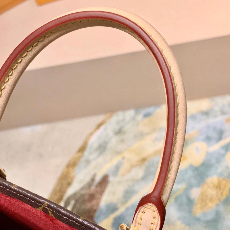 Back view of signature refined women's handbag – women's premium purse