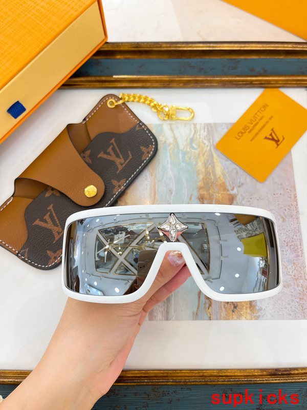 Full view of Louis Vuitton unisex sunglasses