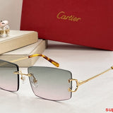 Lifestyle view of Cartier unisex sunglasses